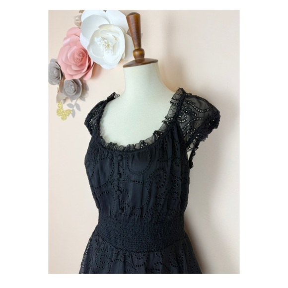 Alice + Olivia Black Lace Romper - Picture 10 of 15